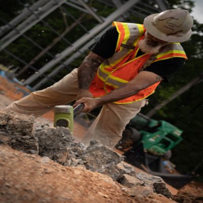 Image showing  20 lb. 30 in. Rubber Handle B.A.S.H. Sledge Hammer