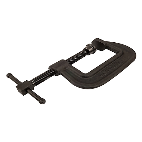 Wilton 9-7/8 in. 110 100 Series Forged C-Clamp, Heavy-Duty, 5-1/16 in. - 9-7/8 in. Jaw Opening, 2-11/16 in. Throat Depth