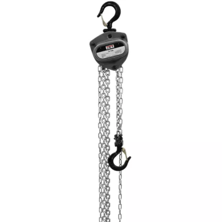 JET Chain Hoist 1/4 Ton Capacity 15 Feet Lift L100 Series with Overload Protection Chain Hoists