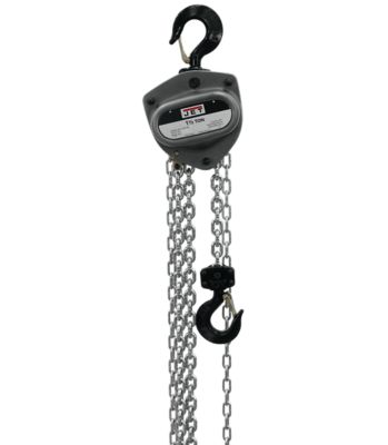 JET 1/2 Ton Capacity 10 ft. Lift L100 Series Hand Chain Hoist with Overload Protection