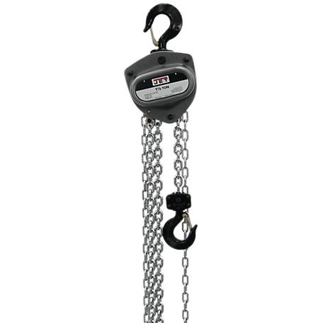 JET 1/2 Ton Capacity 10 ft. Lift L100 Series Hand Chain Hoist with Overload Protection