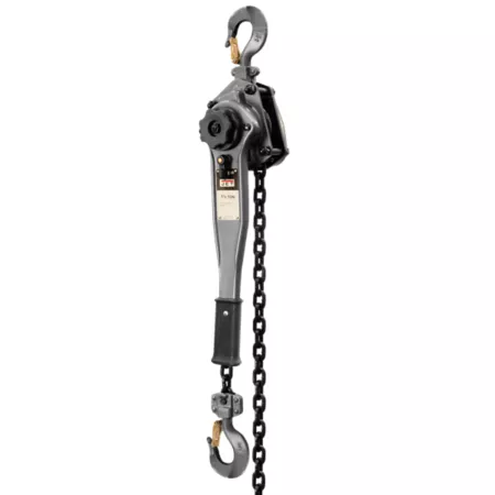 JET Chain Hoist 1 Ton Capacity 10 Feet Lift L100 Series with Overload Protection Chain Hoists