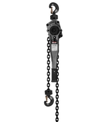 JET 1.5 Ton Capacity 5 ft. Lift JLP-A Series Lever Hoist with Shipyard Hooks