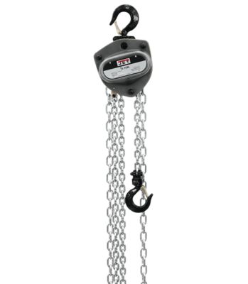 JET 1/2 Ton Capacity 15 ft. Lift L100 Series Hand Chain Hoist with Overload Protection