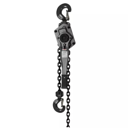 JET Lever Hoist 1.5 Ton Capacity 20 Feet Lift JLP-A Series with Shipyard Hooks Chain Hoists