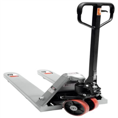 Image showing  5,500 lb. Capacity 20 in. x 48 in. Pallet Truck