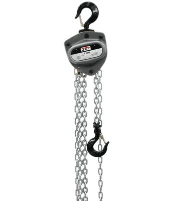 JET 1 Ton Capacity 30 ft. Lift L100 Series Chain Hoist with Overload Protection