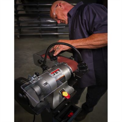 Image showing  8 in. Diameter 15A IBGB-248 Industrial Grinder and 2 in. x 48 in. Belt Sanders