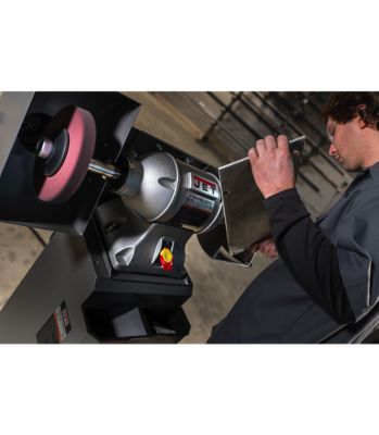 Image showing 6 th JET IBG-10 10 in. Industrial Buffer