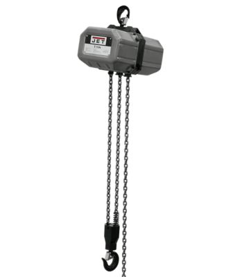 Image showing  3-Ton 40 ft. Lift JLP-A Series Lever Hoist with Shipyard Hooks
