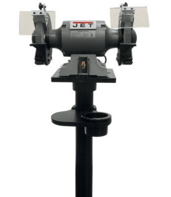 Image showing  10 in. JBG-10A/JBG-10B Shop Bench Grinder and JPS-2A Stand