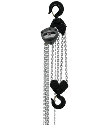 Image showing  3-Ton 50 ft. Lift JLP-A Series Lever Hoist with Shipyard Hooks