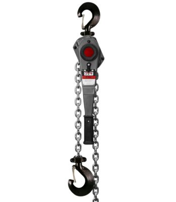 JET 3 Ton 15 ft. Lift JLH Series Lever Hoist, Overload Protection and Shipyard Hooks