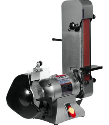Image showing  2 in. x 48 in. Belt Sander and 8 in. Variable Speed Industrial Grinder