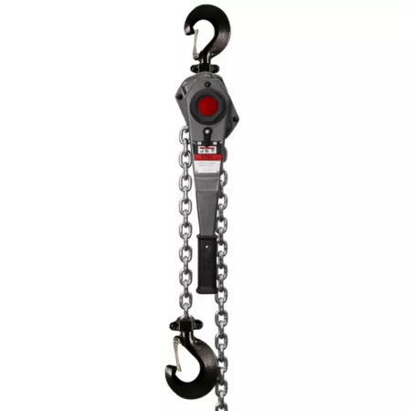 JET Lever Hoist 3 Ton 20 Feet Lift JLH Series Overload Protection and Shipyard Hooks Chain Hoists