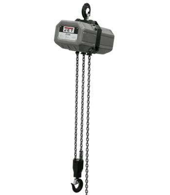 JET 2 Ton Capacity 10 ft. Lift 3-Phase Electric Chain Hoist