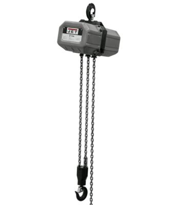 JET 2 Ton Capacity 15 ft. Lift 3-Phase Electric Chain Hoist