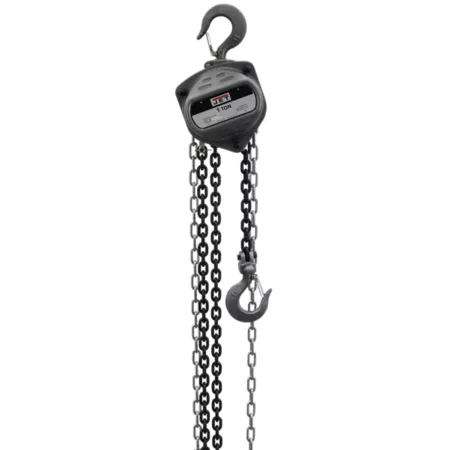 3 Phase Electric Chain Hoist 2 Ton Capacity 20 Feet Lift JET Electric Hoists