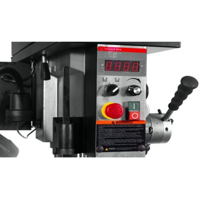 Image showing  20 in. Swing JDPE-20EVS-PDF EVS Drill Press with Power Downfeed, 1.5 HP, 115V