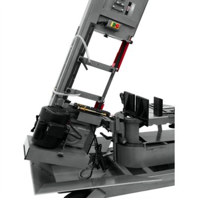 Image showing  115V 10 in. HVBS-10-DMWC Single-Phase Horizontal/Vertical Dual Mitering Portable Band Saw with Coolant System