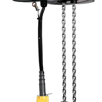 JET 1 Ton TS Series Electric Hoist with 10 ft. Lift and 2-Speed Trolley, 3 Ph