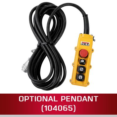 Image showing  2 Ton Electric Hoist with 20 ft. Lift, 1 Ph