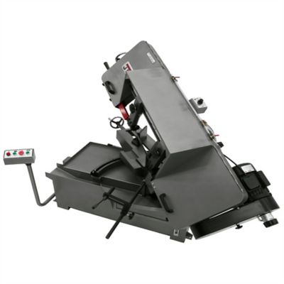 Image showing  20A 10 in. x 16 in. J-7020M Single-Phase Horizontal Mitering Band Saw
