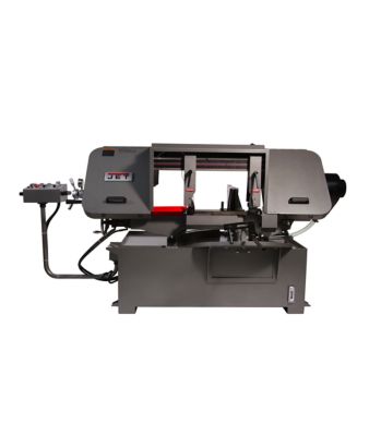JET 12 in. x 20 in. Semi-Autu Mitering Variable Speed Band Saw with Hydraulic Vise