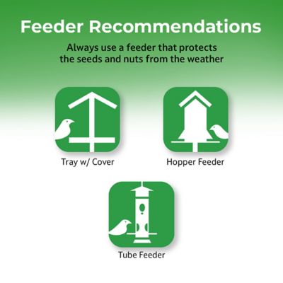 Image showing 5 th Lyric Fine Tunes No Waste Bird Food Mix, Attracts Bluebirds, Finches, Chickadees and More