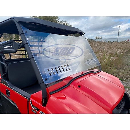 Extreme Metal Products Vented Hard Coat Windshield for Mule Pro-MX