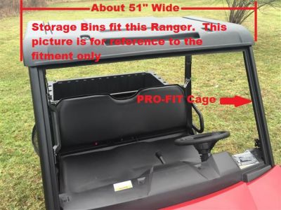 Image showing  Polyethylene Top for Mid-Size Rangers with Pro-Fit Cage, 50 in.
