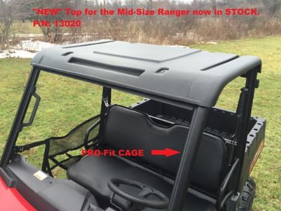 Image showing  Polyethylene Top for Mid-Size Rangers with Pro-Fit Cage, 50 in.