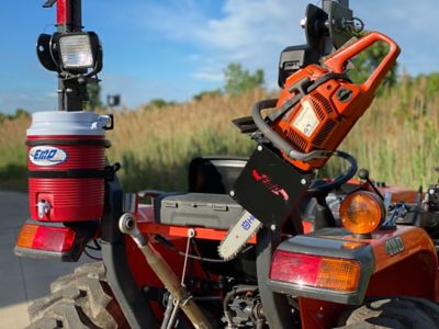 Image showing  Universal Tractor Chainsaw Rack for ROPS