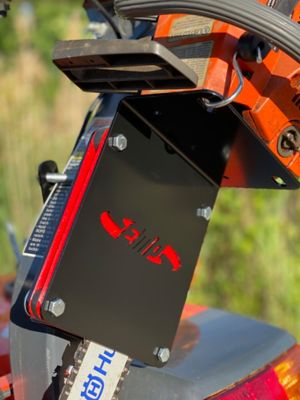 Image showing  Universal Tractor Chainsaw Rack for ROPS