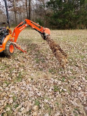 Image showing  Mechanical Backhoe Thumb for Kubota BX25D and BX23S Tractors