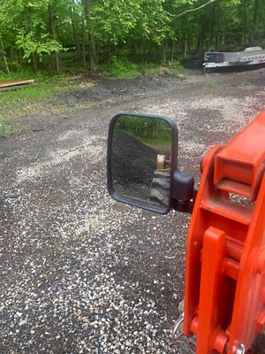 Image showing  Magnetic Tractor Mirrors for Tractors with Front End Loaders, 2-Pack