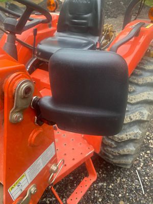Image showing  Magnetic Tractor Mirrors for Tractors with Front End Loaders, 2-Pack