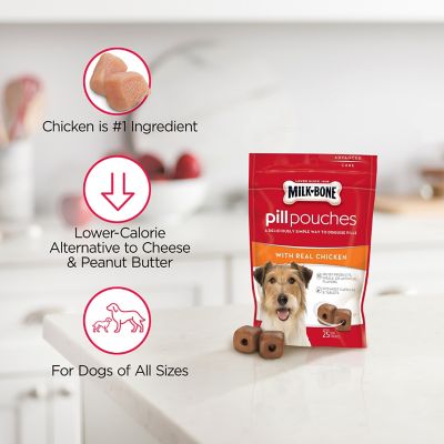 Image showing  Pill Pouch Chicken Flavor Dog Treats