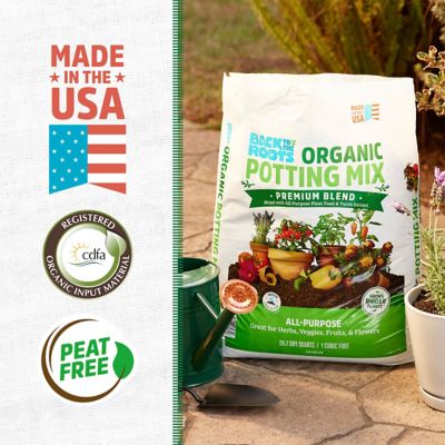Image showing  1 cu. ft. Natural & Organic All-Purpose Premium Peat-Free Potting Mix