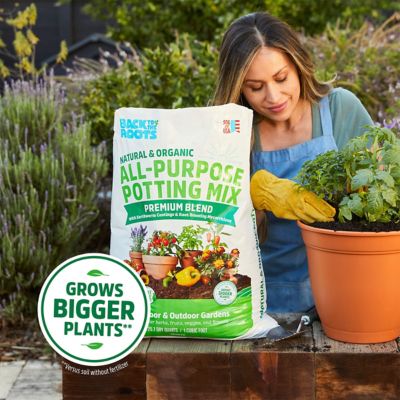 Image showing  1 cu. ft. Natural & Organic All-Purpose Premium Peat-Free Potting Mix