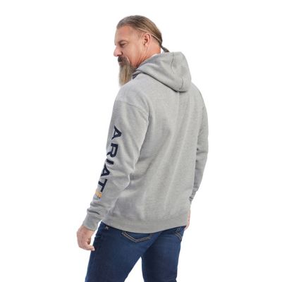 Image showing 1 th Ariat Men's Rebar Graphic Work Hoodie