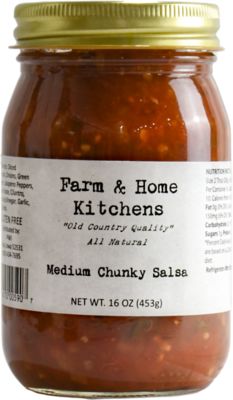 Farm & Home Kitchens Medium Chunky Salsa, 16 oz.