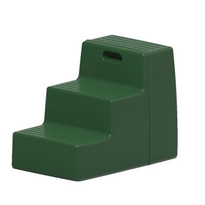 Century 3-Step Heavy-Duty Pet Grooming/Mounting Block, Green