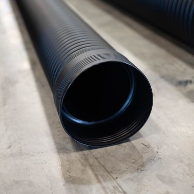 Neat Distributing 6 in. 20 ft. HDPE (Plastic) Double Wall Culvert