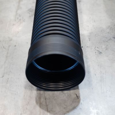 Image showing  6 in. x 20 ft. HDPE Double Wall Culvert