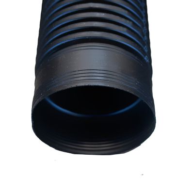 Neat Distributing 8 in. 20 ft. HDPE (Plastic) Double Wall Drainage Pipe