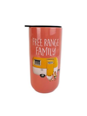 Bella Bug 12 oz. Stoneware Tumbler with Free Range Family Design