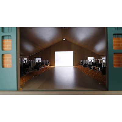 Image showing  Wooden Deluxe Cattle Barn Toy with Feed Alley, 1:32 Scale, KG610540