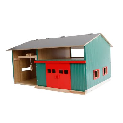 Image showing  Wooden Farm Workshop Toy with Storage, 1:32 Scale, KG610816