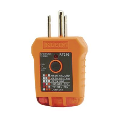 Klein Tools 110/125VAC GFCI Outlet Tester
